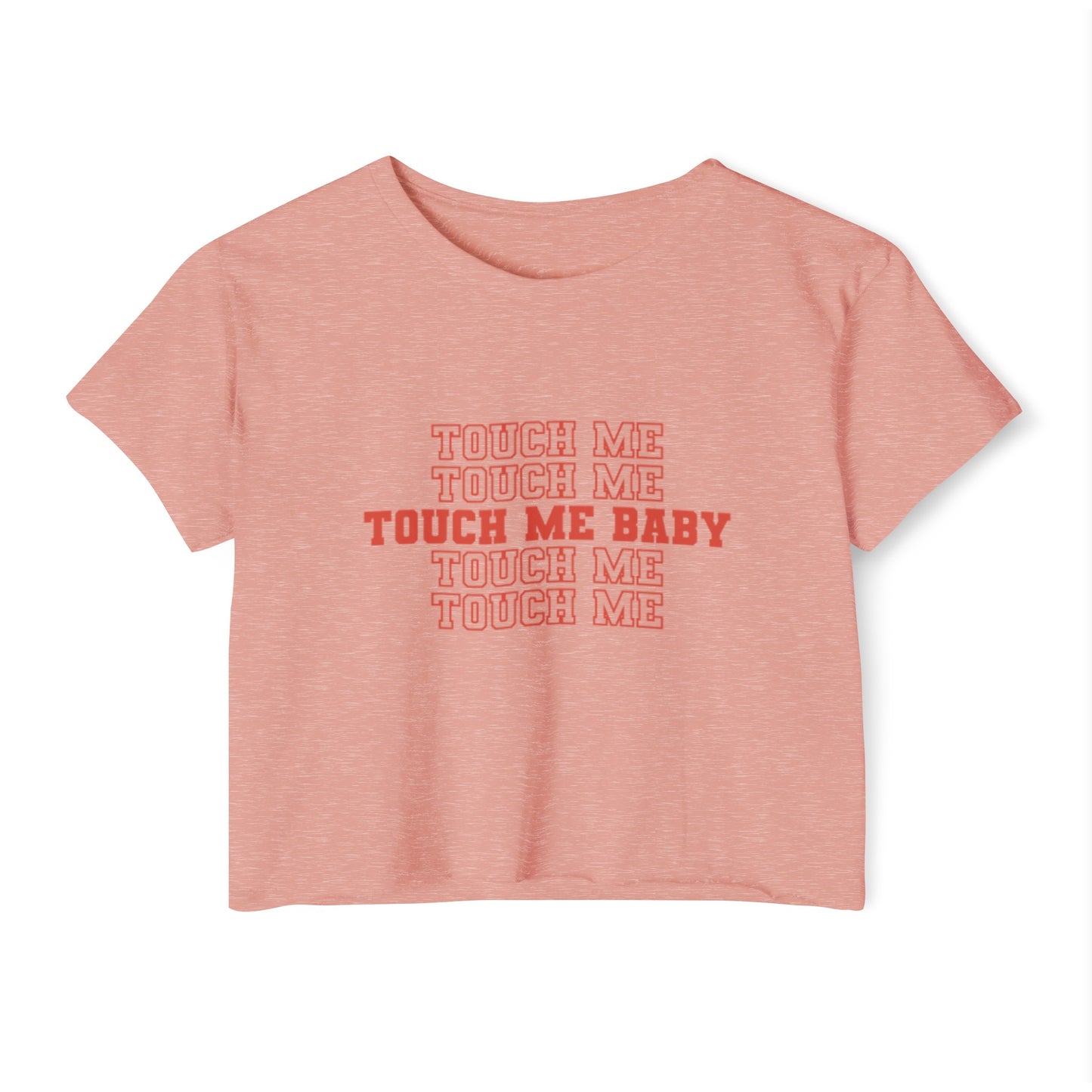Touch Me Baby | Graphic Crop Top