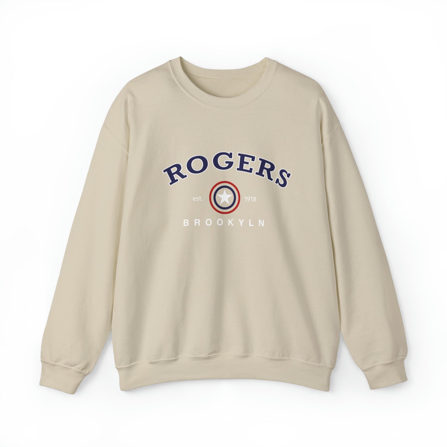 Steve Rogers Crew Neck | EST 1918 | Brooklyn