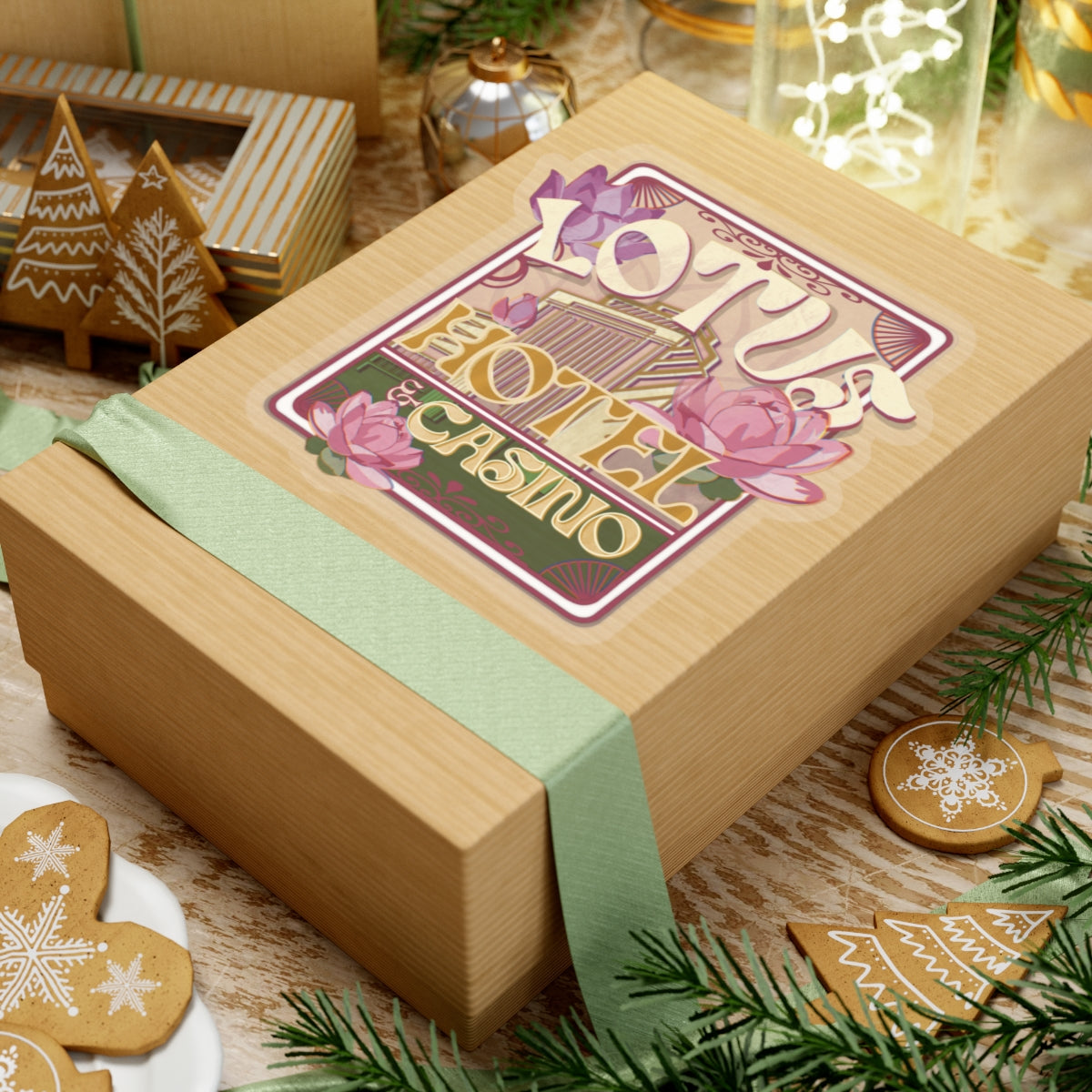 Lotus Hotel & Casino Sticker