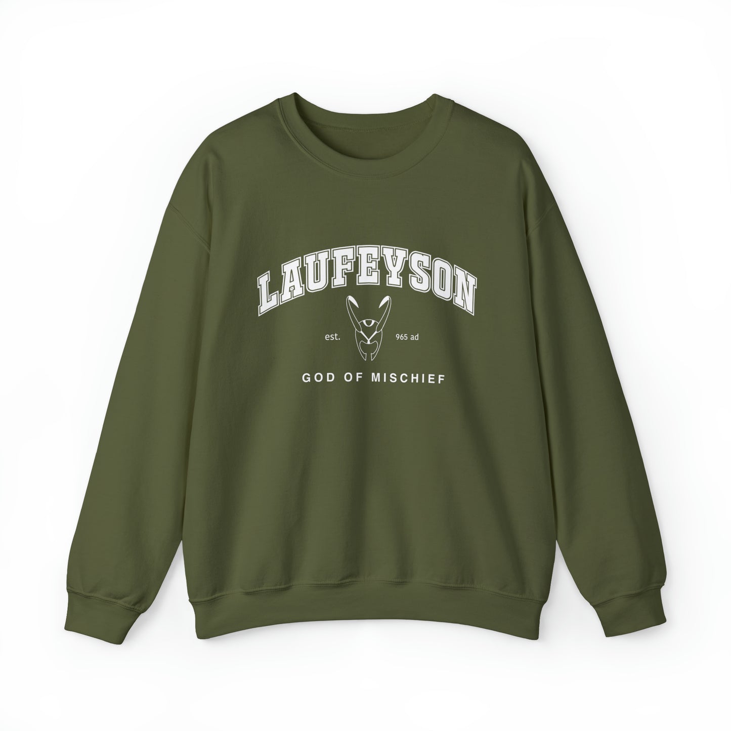 Loki Crew Neck | EST 965ad | God Of Mischief