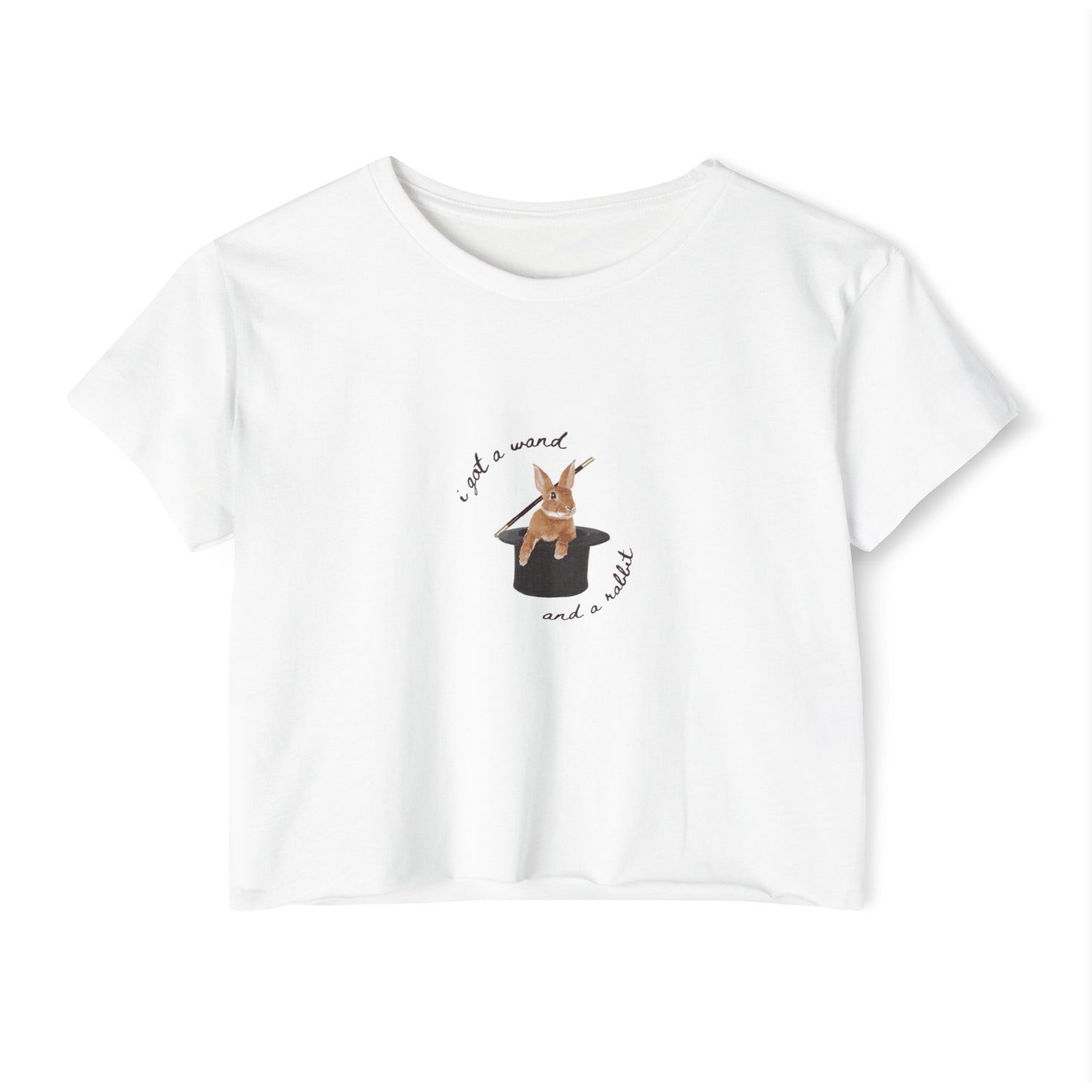 Wand & Rabbit | Graphic Crop Top