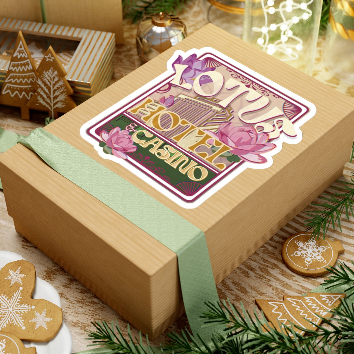 Lotus Hotel & Casino Sticker