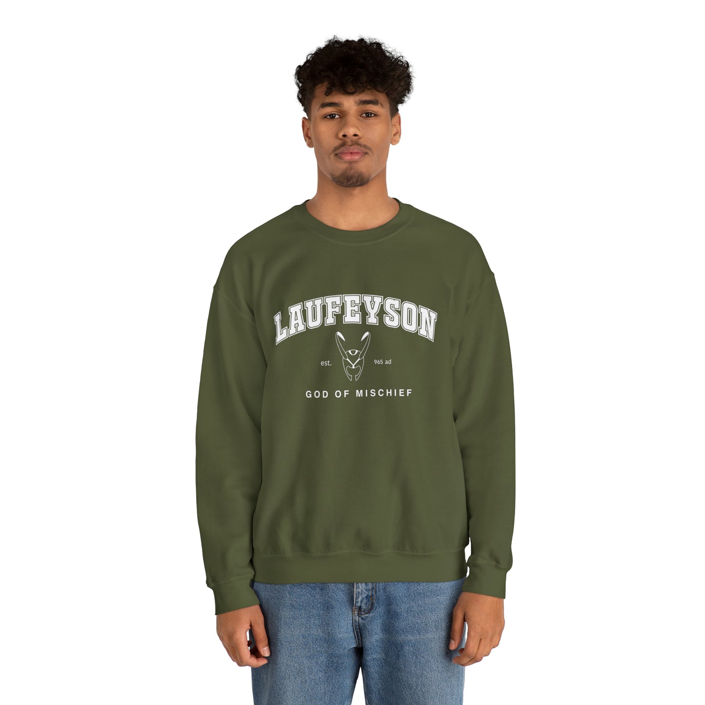 Loki Crew Neck | EST 965ad | God Of Mischief