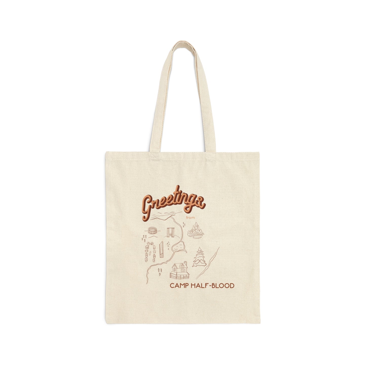 Greetings From Camp Half Blood Tote