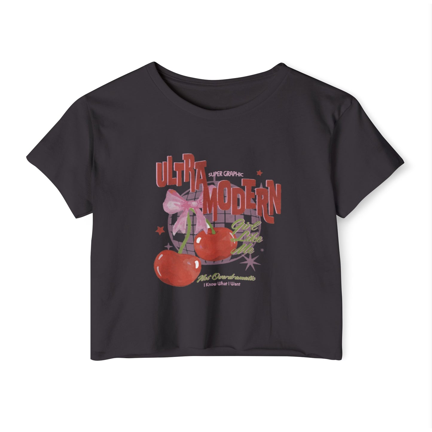 Ultra Modern | Graphic Crop Top