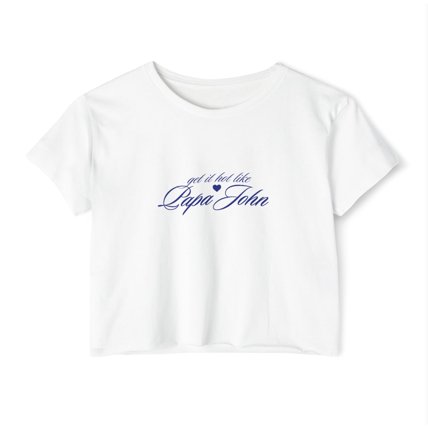Papa John | Graphic Crop Top
