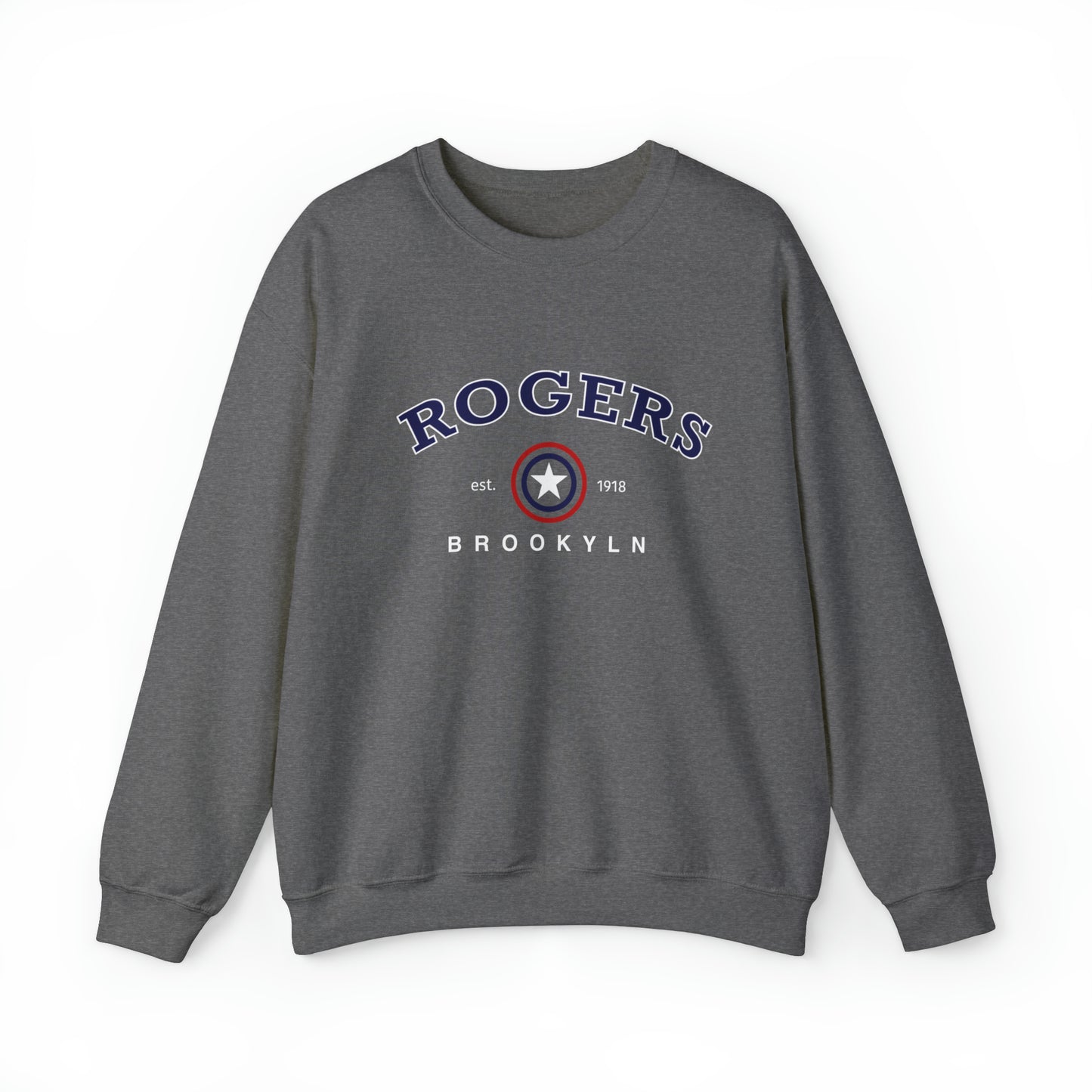 Steve Rogers Crew Neck | EST 1918 | Brooklyn
