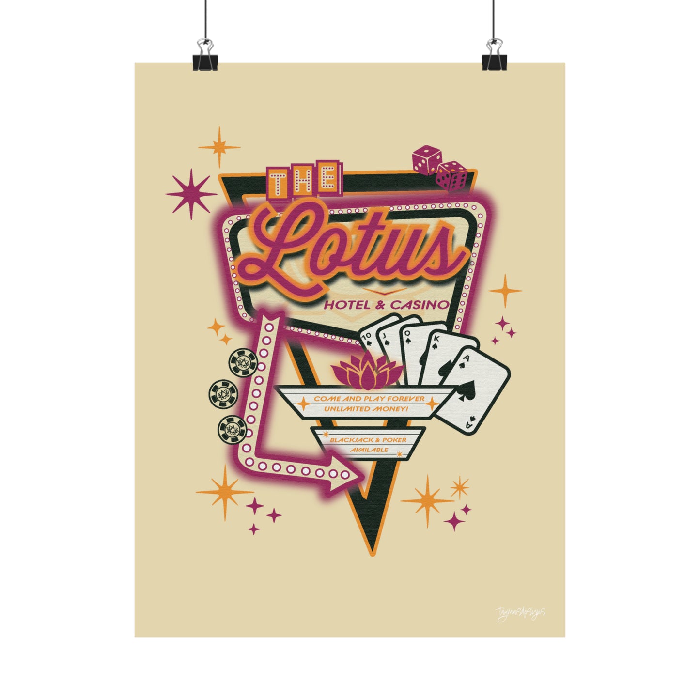 Lotus Hotel & Casino | Poster