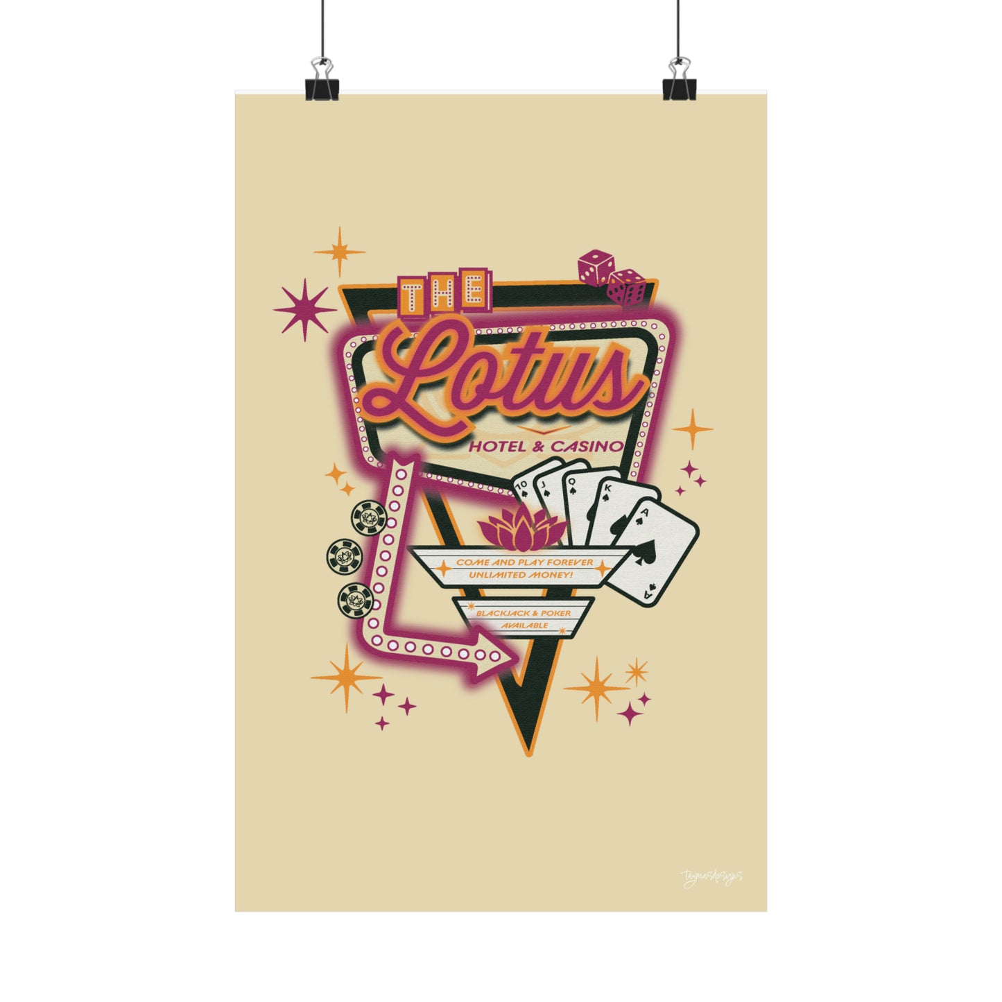 Lotus Hotel & Casino | Poster