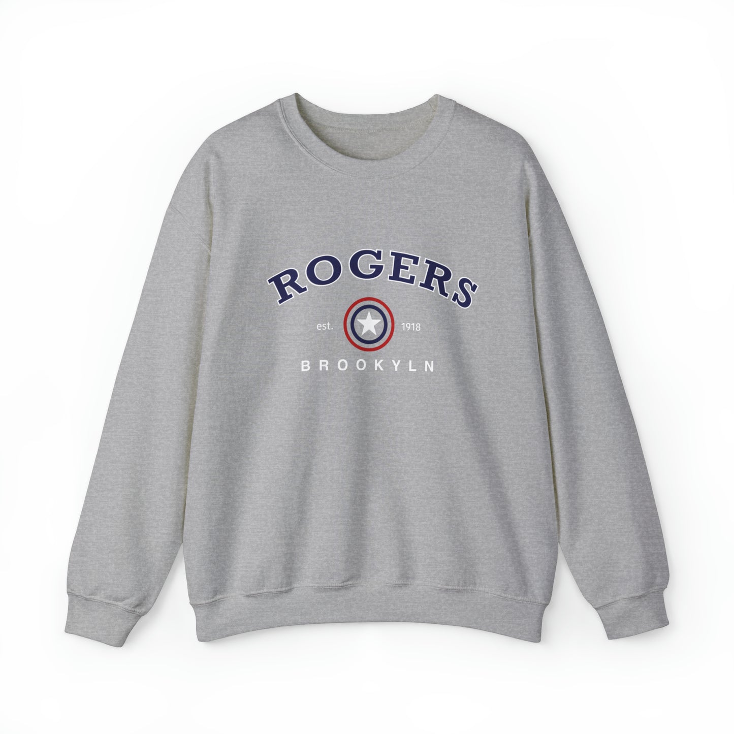 Steve Rogers Crew Neck | EST 1918 | Brooklyn