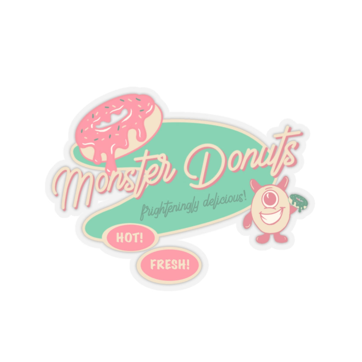 Monster Donuts | Sticker