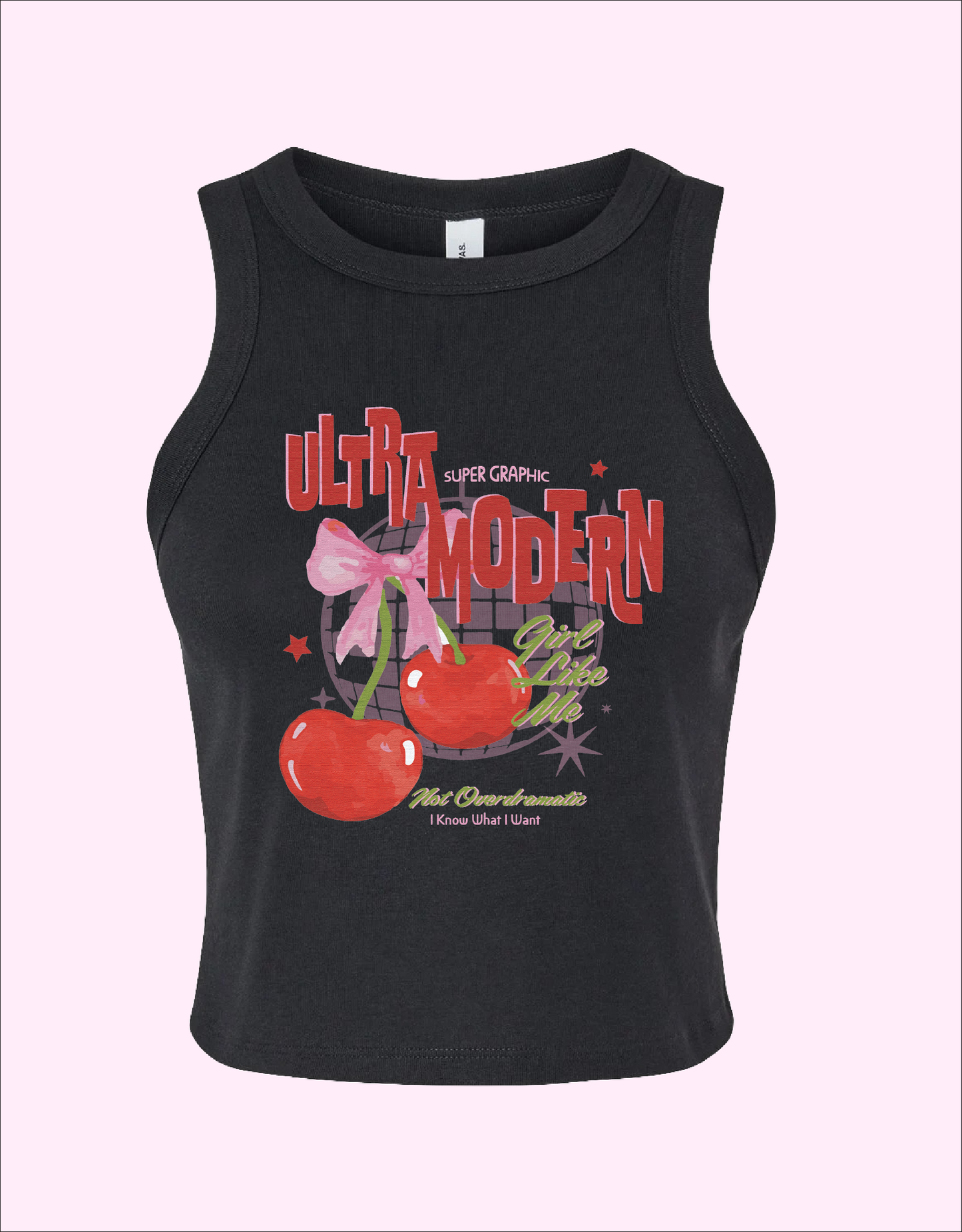 Super Ultra Graphic Cropped Tank
