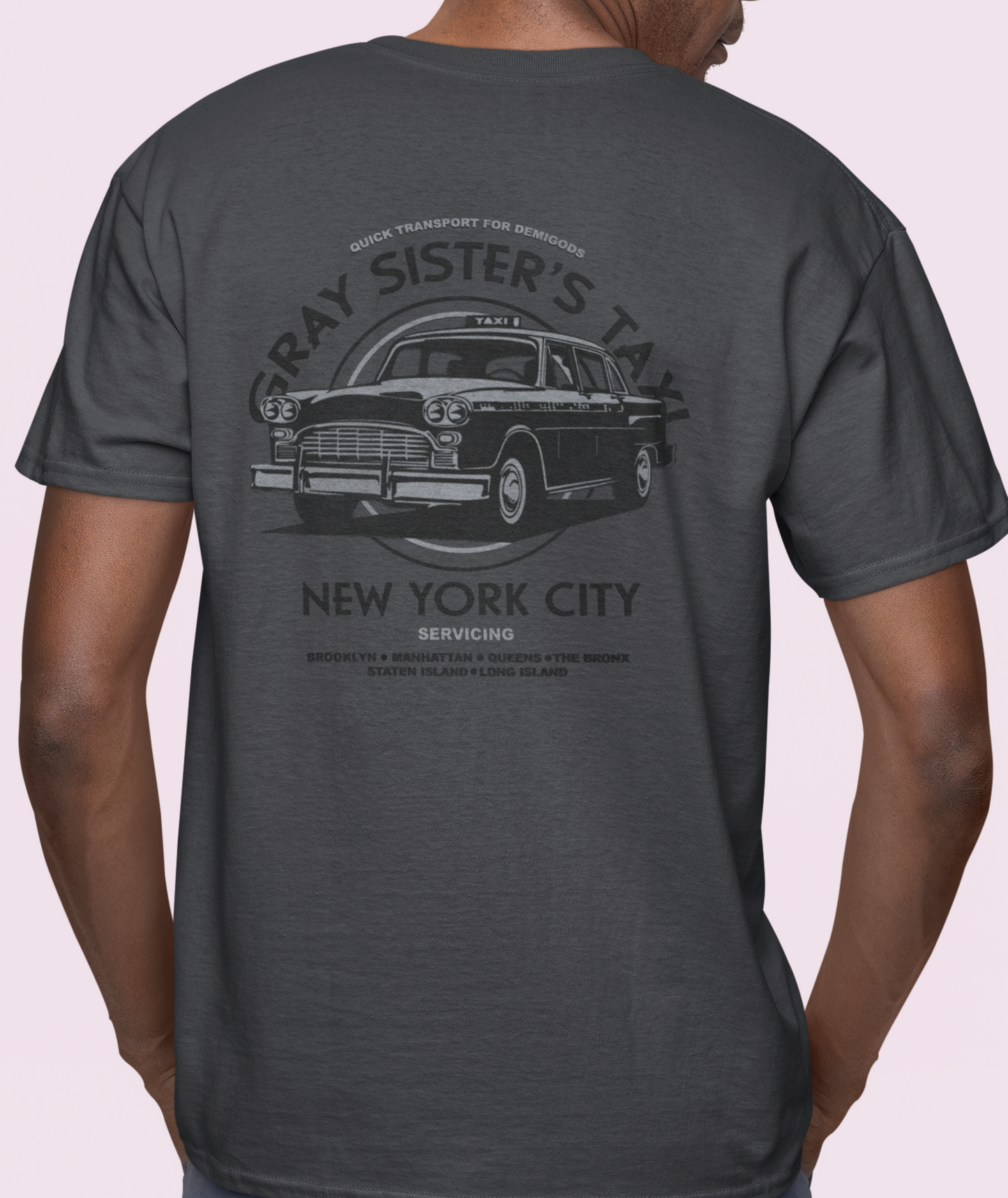 Gray Sister's Taxi | Vintage Graphic Tee