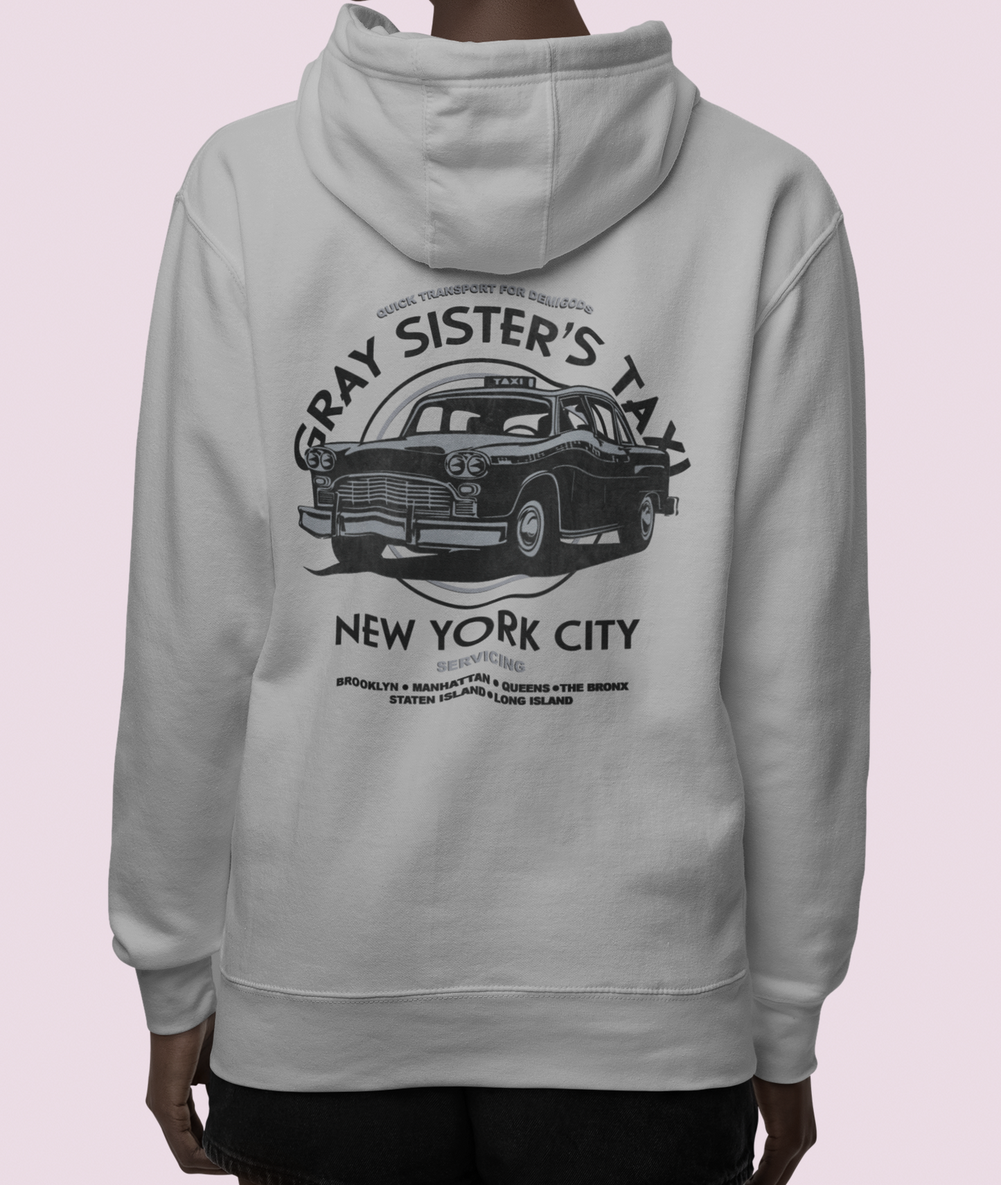 Gray Sister's Taxi | Vintage Hoodie