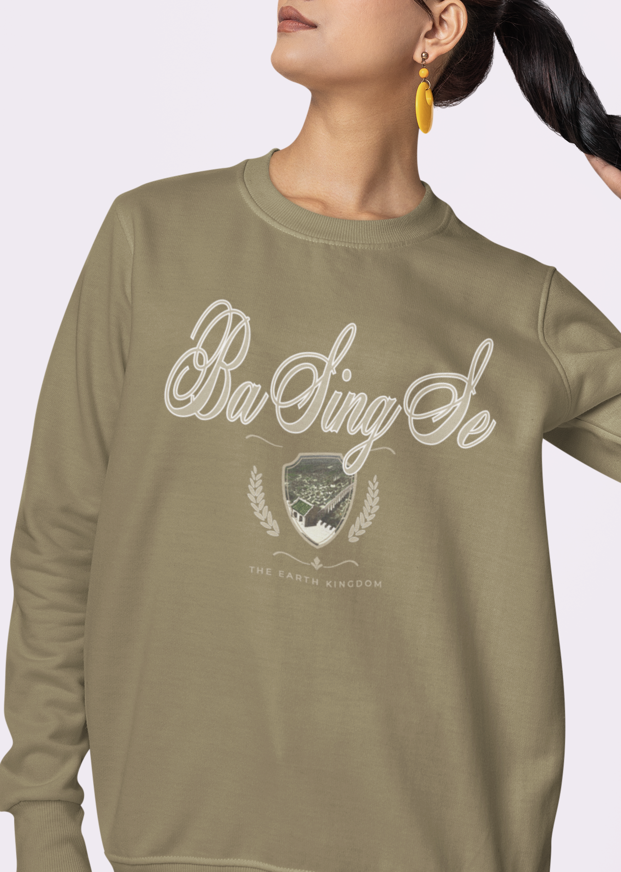 Ba Sing Se Vintage Destination Crewneck