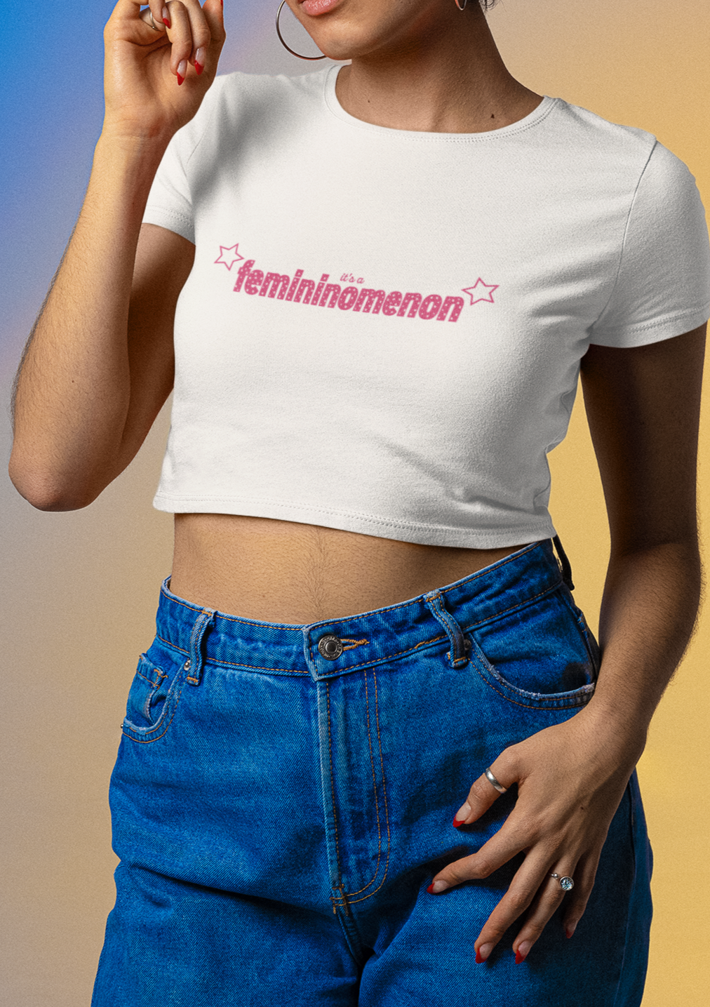 Femininomenom | Graphic Crop Top