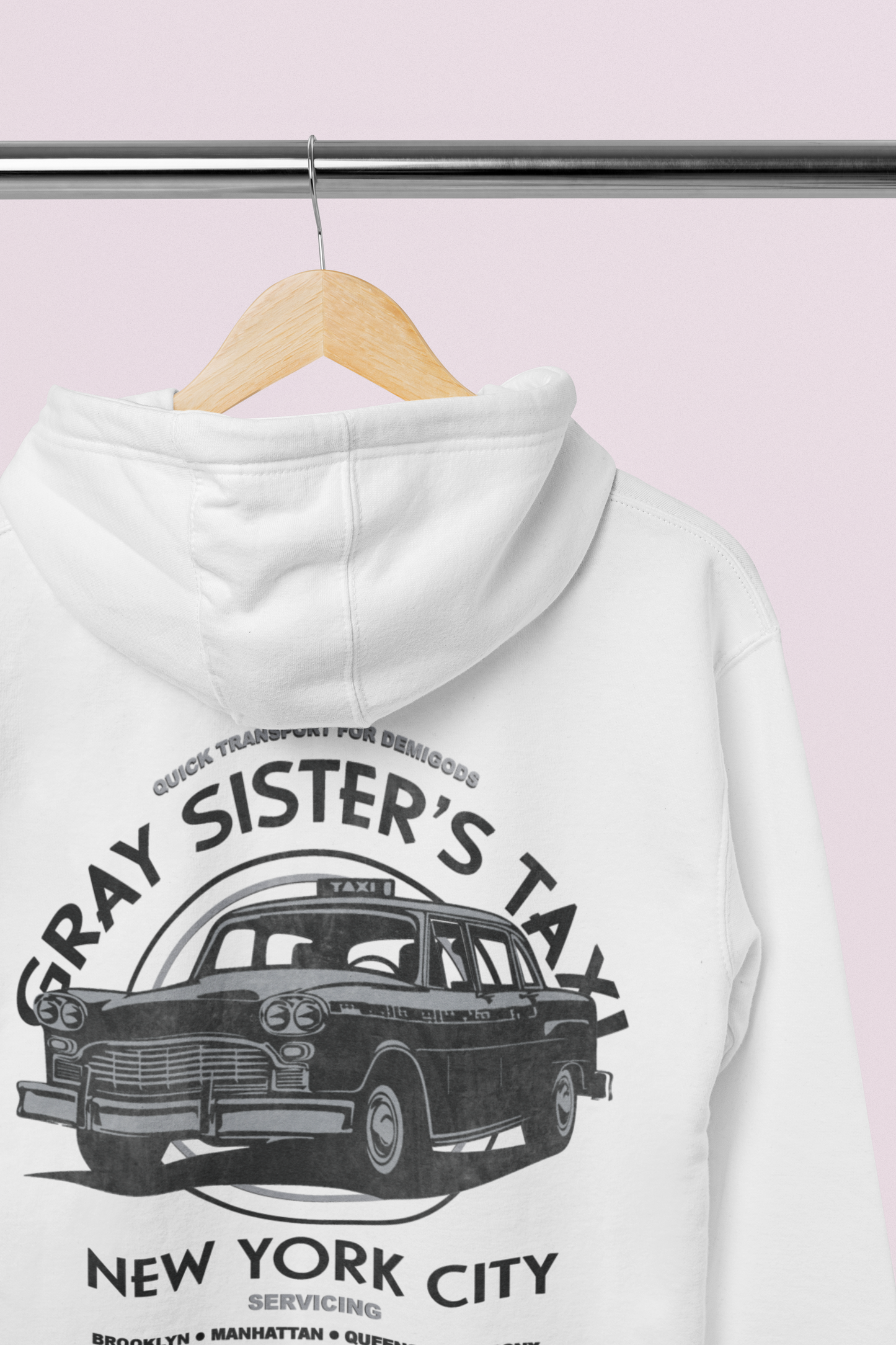 Gray Sister's Taxi | Vintage Hoodie