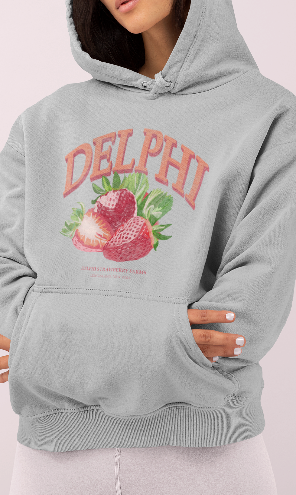 Delphi Strawberry Farms Graphic Hoodie