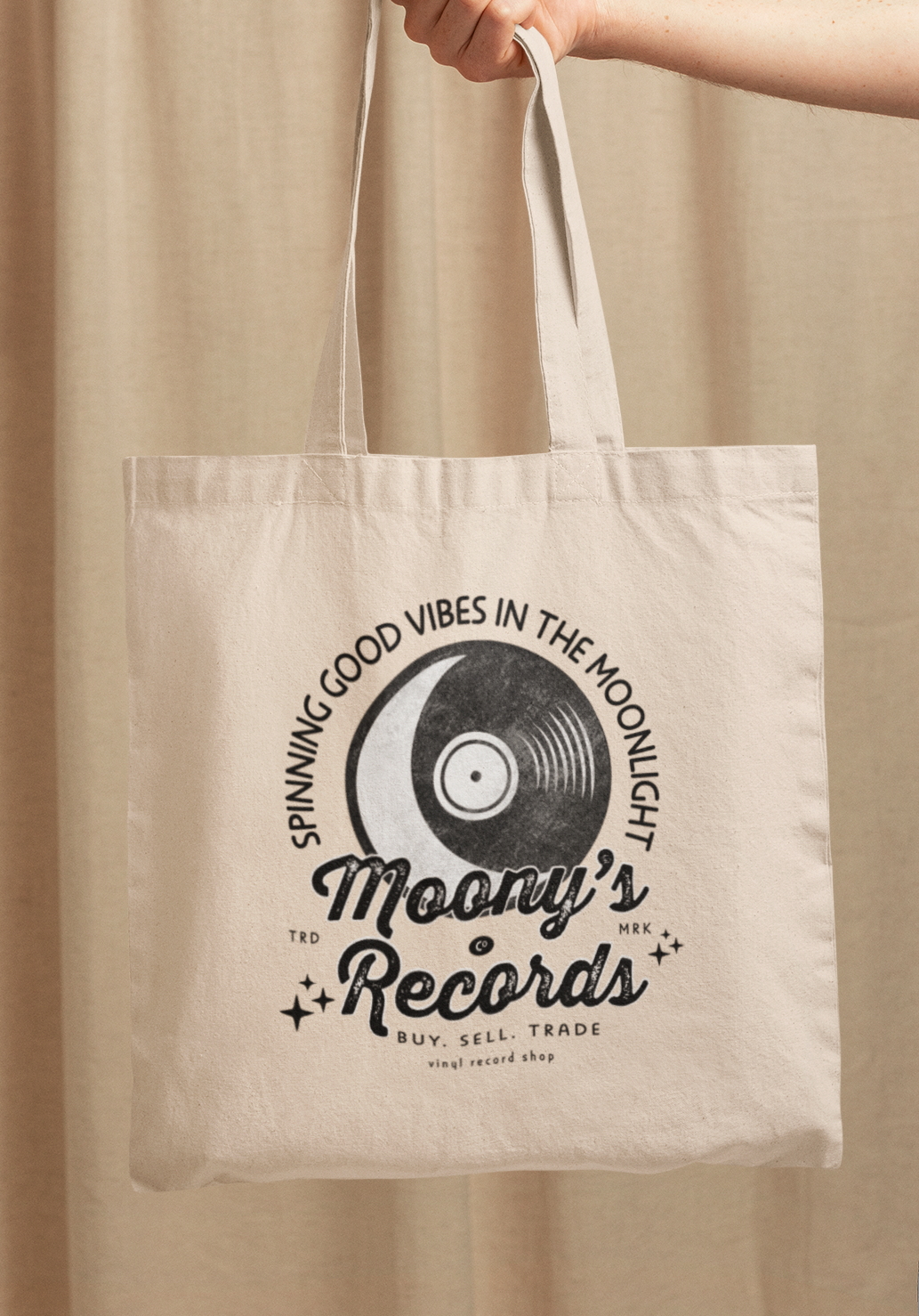 Moony's Records | Tote Bag