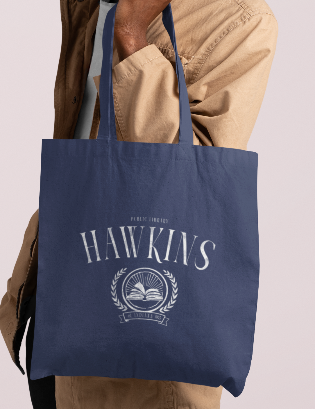 Hawkins Library Tote