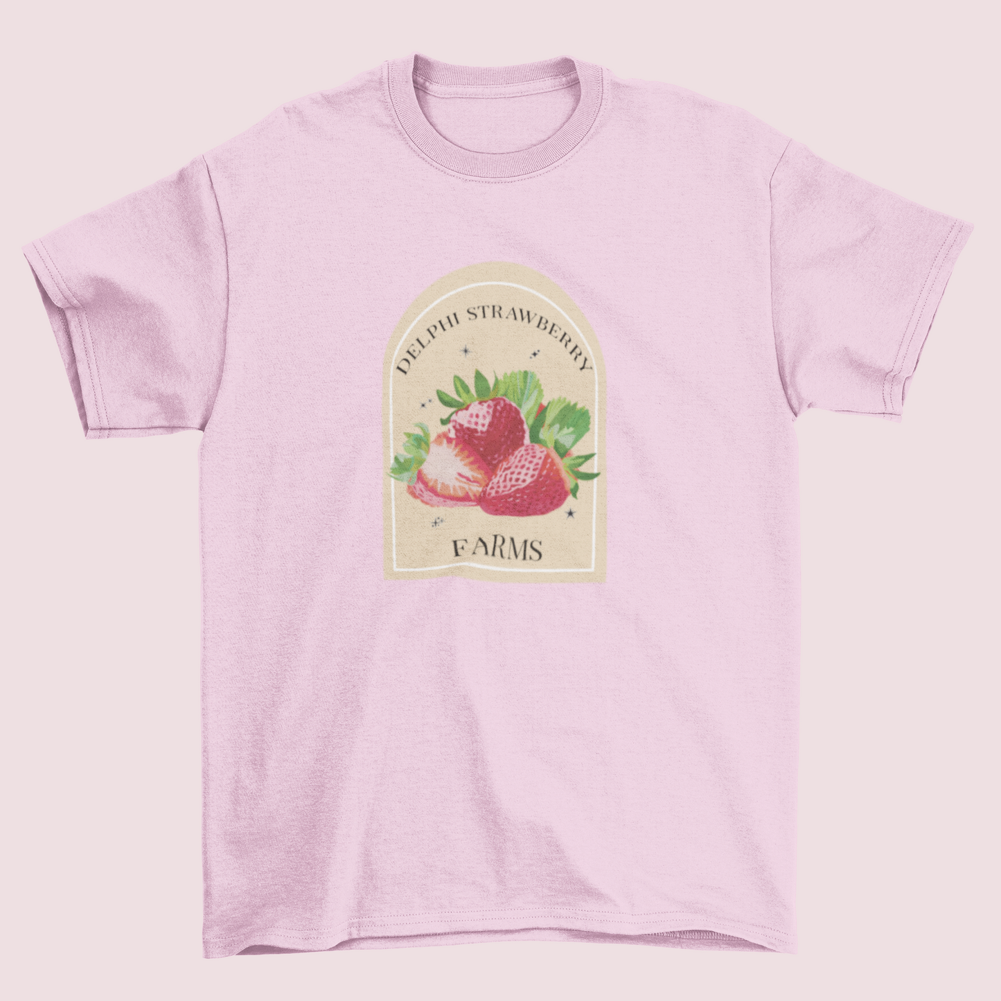 Delphi Strawberry Farms Graphic Tee