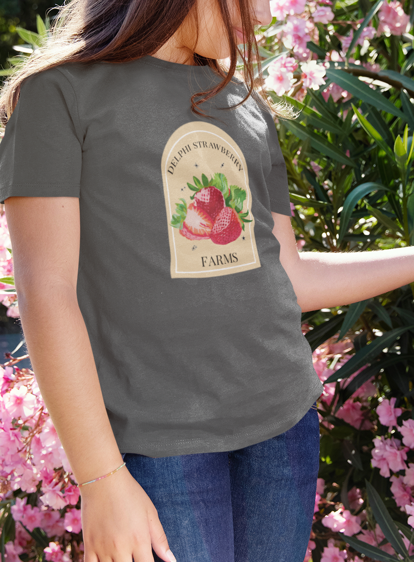 Delphi Strawberry Farms Graphic Tee
