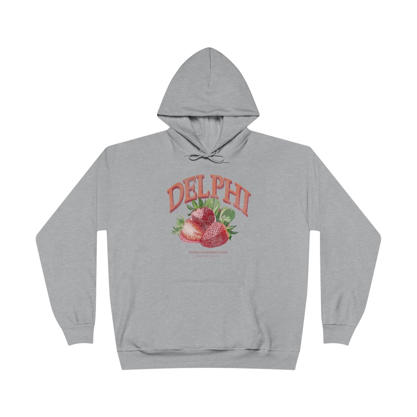 Delphi Strawberry Farms Graphic Hoodie