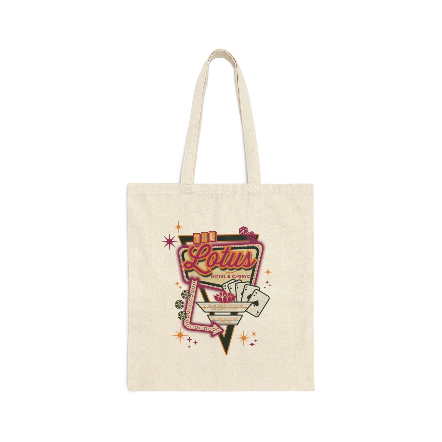 Lotus Hotel & Casino Tote Bag