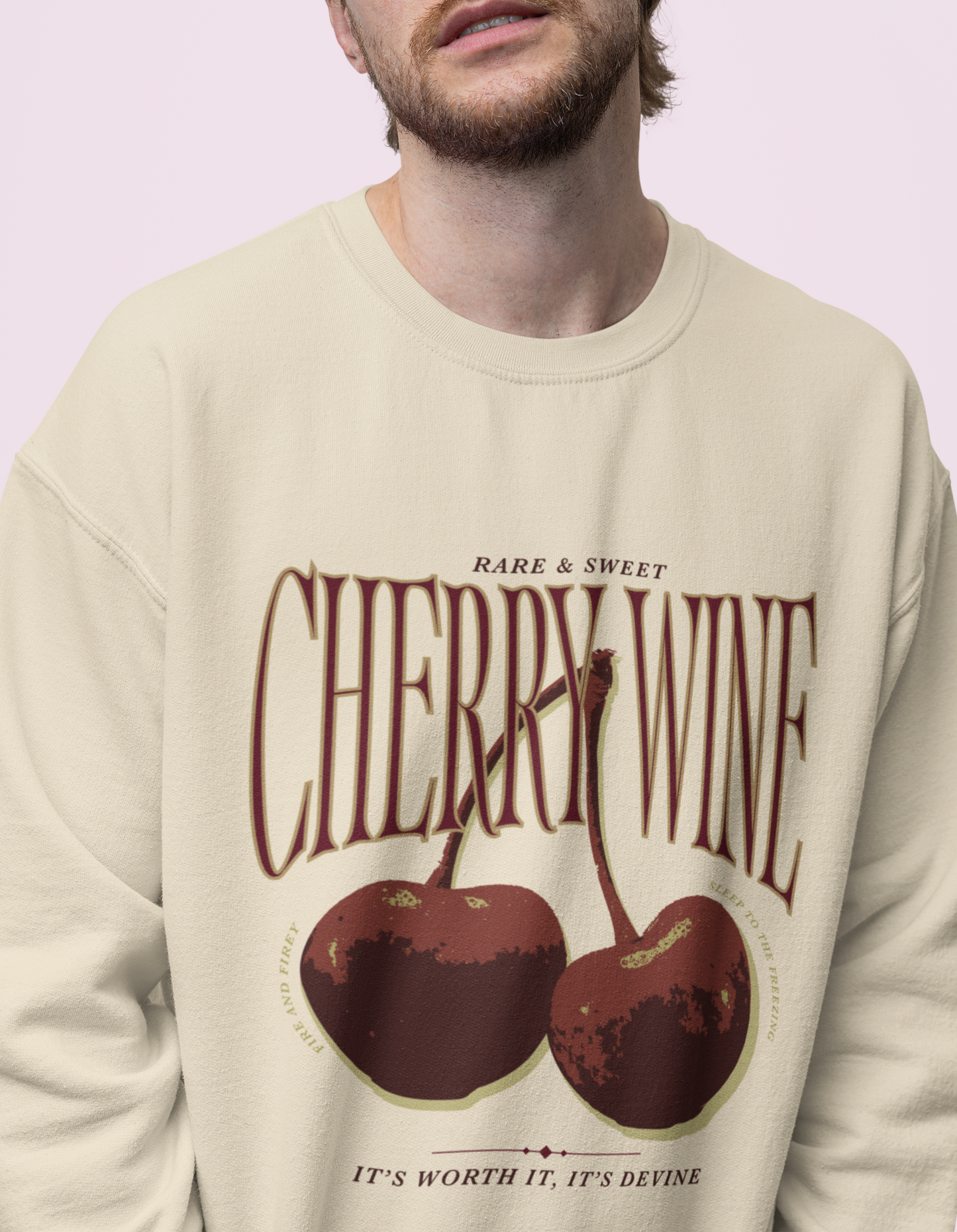 Cherry Wine | Graphic Crewneck
