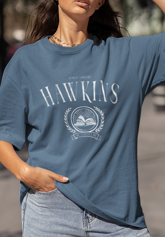 Hawkins Library Graphic Tee