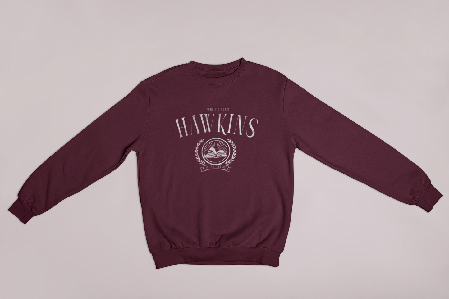 Hawkins Library Crewneck